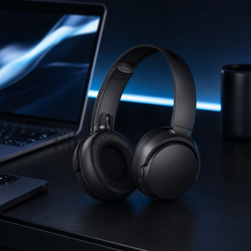 Casque Bluetooth Sans Fil RD C-1000 – Son Stéréo, Autonomie Longue Durée et Confortable