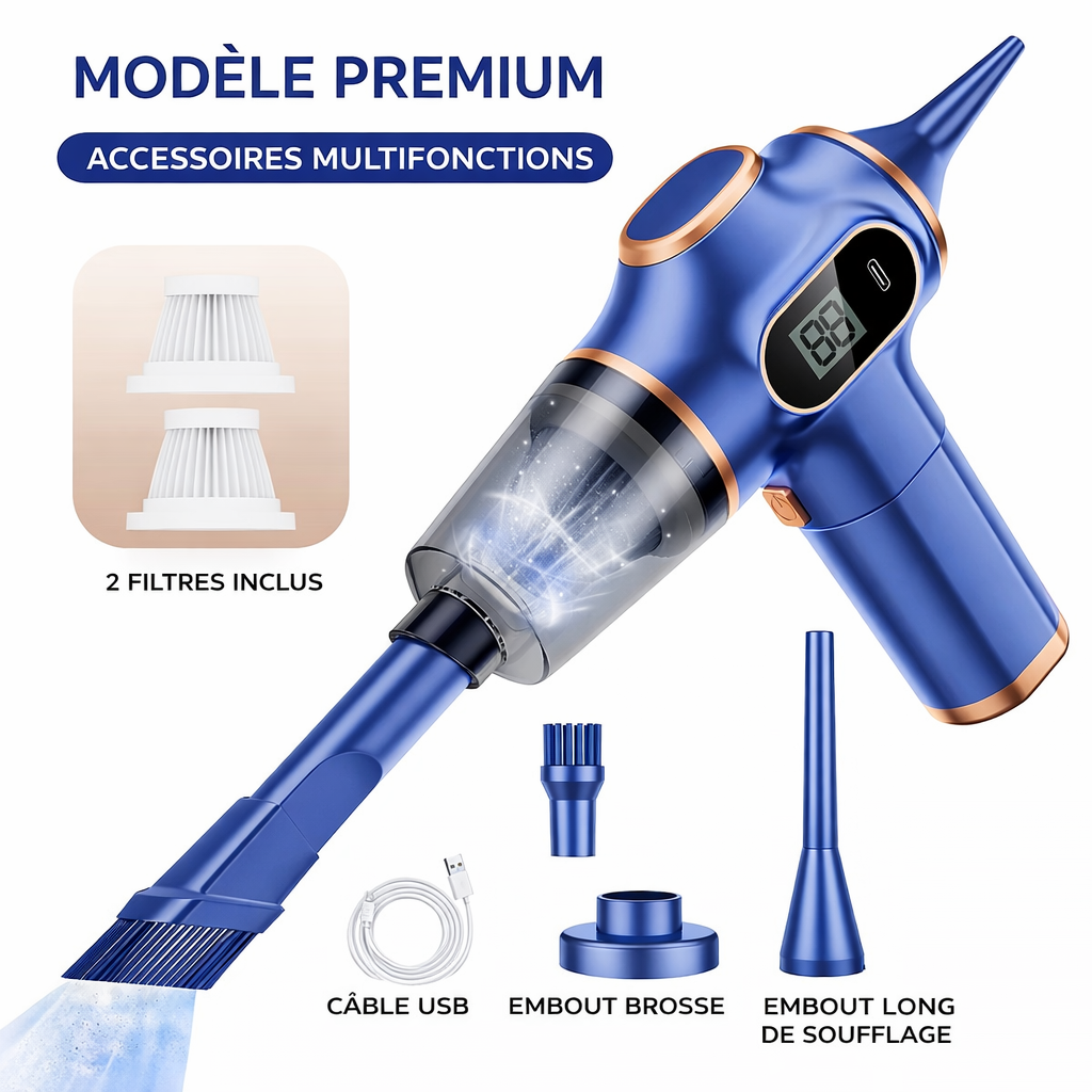 Aspirateur de voiture sans fil ABS, appareil ménager, canapé, bureau, Machine de nettoyage domestique haute puissance, Mini aspirateur de tapis, nouveau